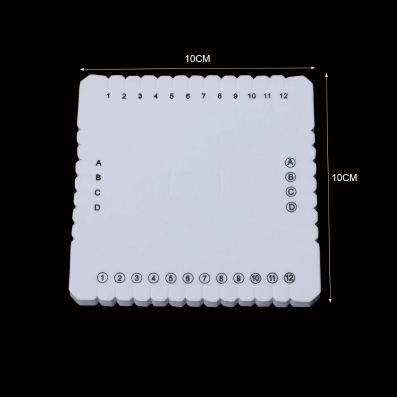 

2Pcs Round Square Kumihimo Beading Cord Disc/Disk Braiding Braided Plate DIY