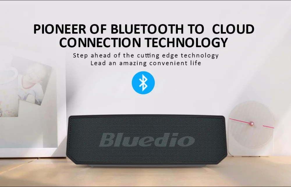 Bluedio BS-6 сабвуфер Bluetooth динамик автомобильный сабвуфер Портативный беспроводной Bluetooth реалистичный 3D стерео объемный звук