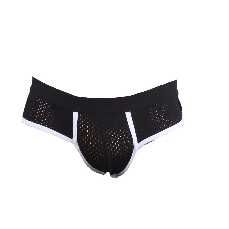 Нижнее белье мужское с низкой посадкой и мешочком|briefs underpants|low risesexy brief |