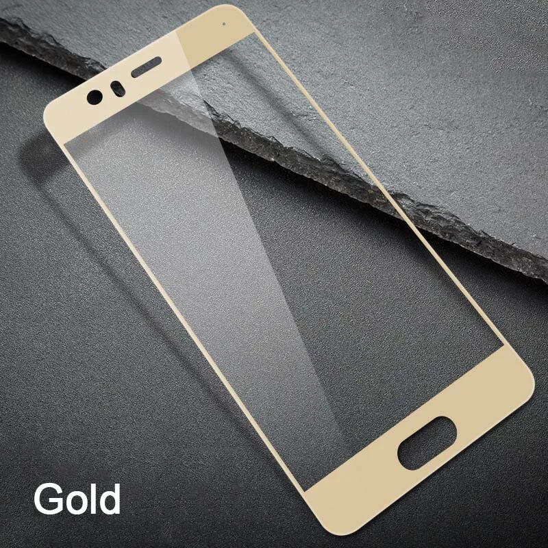 Gold TOMKAS huawei P10 Lite Закаленное стекло протектор экрана 2.5D HD против царапин Закаленное стекло для huawei P10 Lite защитная пленка - Цвет: Gold