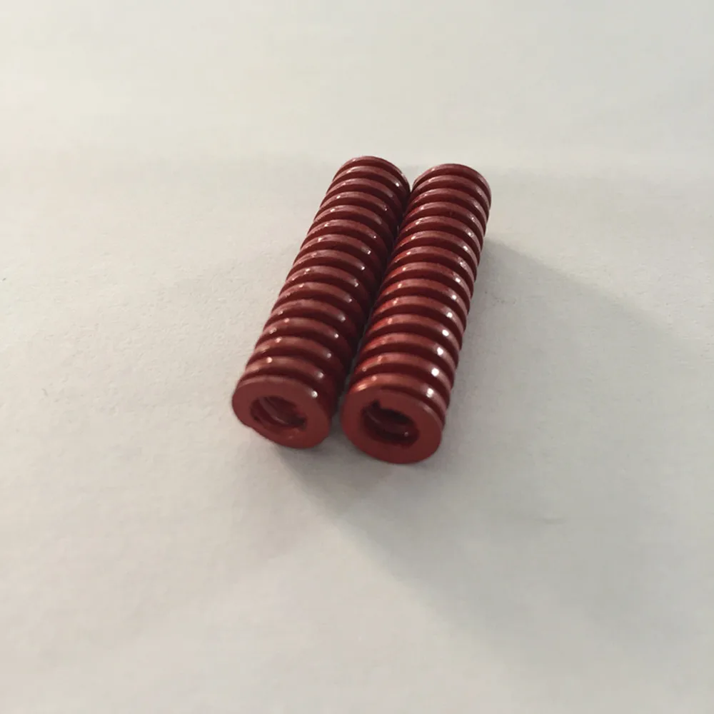 2 шт. Красная пружина для сжатия под давлением 14x7x20/30/45/50/60/75/85/90/100 мм|Детали