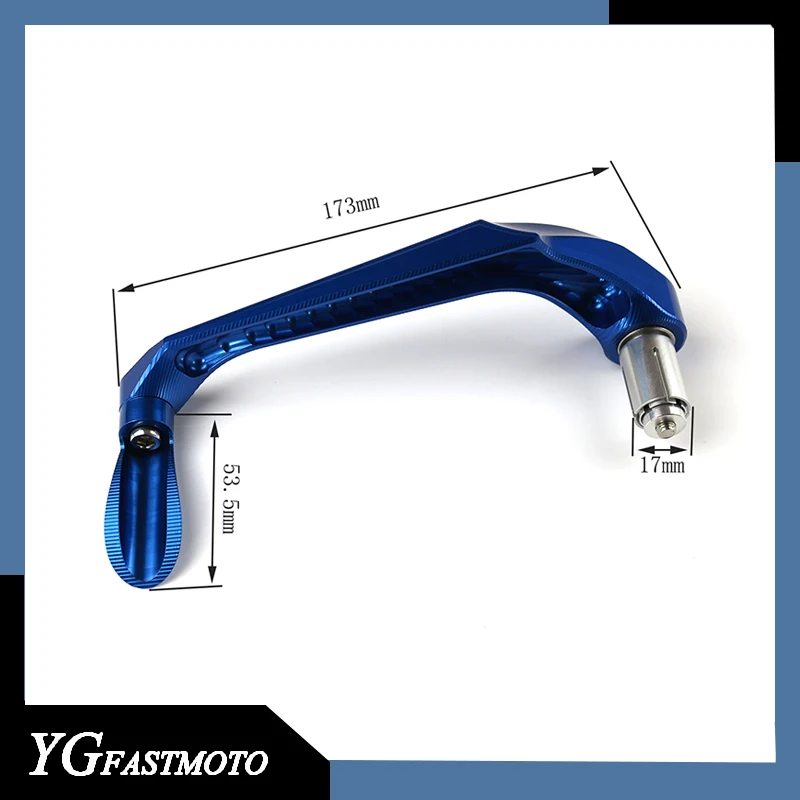 Мотоцикл 7/8 &quotЧПУ Тормозной Рычаг Сцепления протектор Pro гвардии Handguard для Yamaha YZF