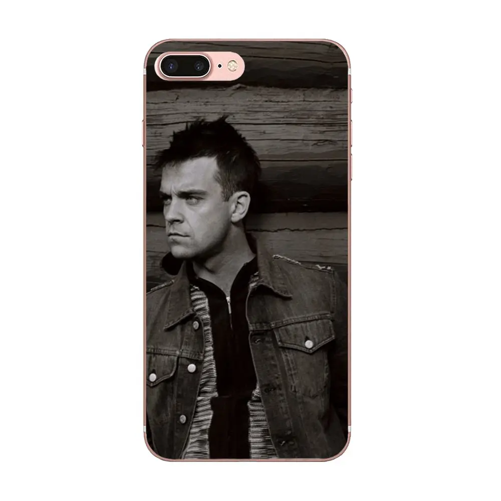 Мягкий ТПУ чехол для Samsung Galaxy Note 5 8 9 S3 S4 S5 S6 S7 S8 S9 S10 mini Edge Plus Lite Uk Singer Star Robbie Williams |