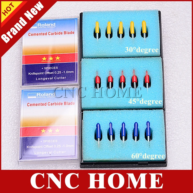 Оригинальный GCC режущий плоттер Roland 30 45 60 градусов лезвие на выбор режущие лезвия