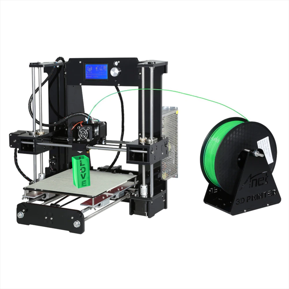 Anet нормальный и авторазъем A6 A8 3d Принтер Комплект Высокая точность Reprap i3 DIY 3D