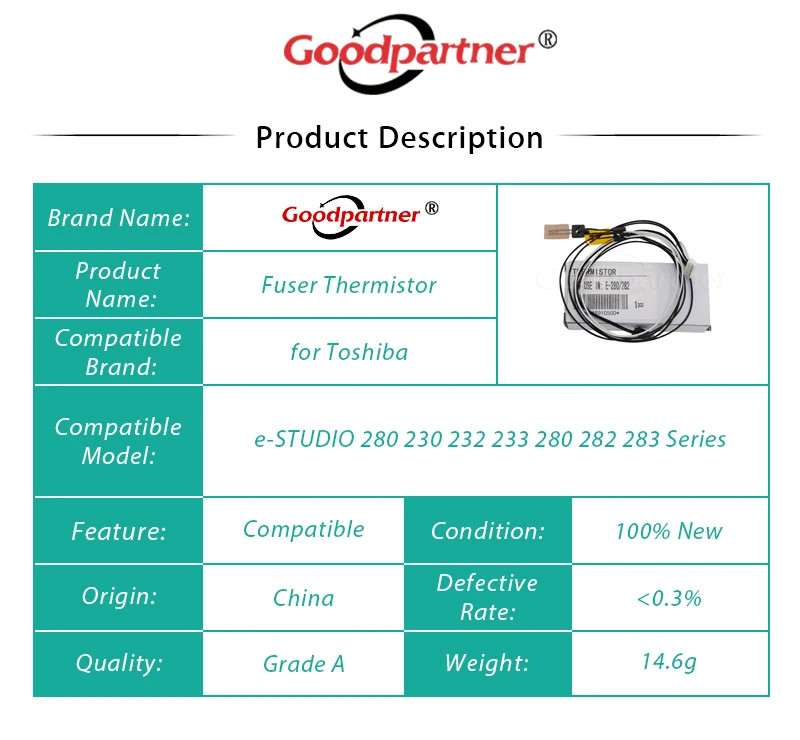 1X 6LA8910500 6LA891050 Термистор для Toshiba e-STUDIO 280 230 232s 232 233p 233 280s 280l 282s 282 283s 283 p | Компьютеры и