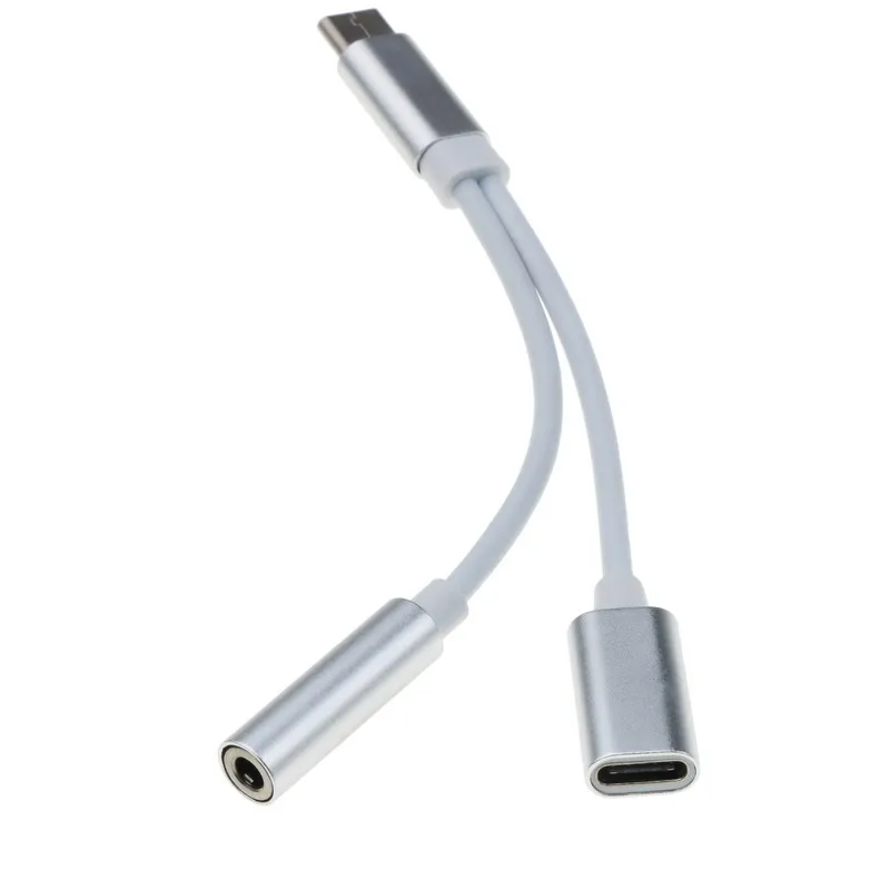Кабель переходник с USB Type C на 3 5 мм для наушников|Переходники и адаптеры| |
