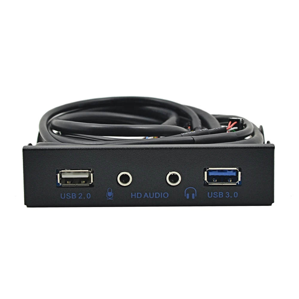 Высокое качество 20Pin 4 порта USB 2 0 3 концентратор HD аудио интерфейс микрофона