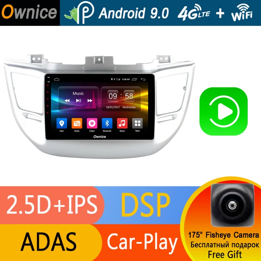 9 &quotIPS восемь ядер Android 0 автомобильный Радио плеер GPS DVD Navi для HYUNDAI TUCSON 2014 2015 с 4 Гб
