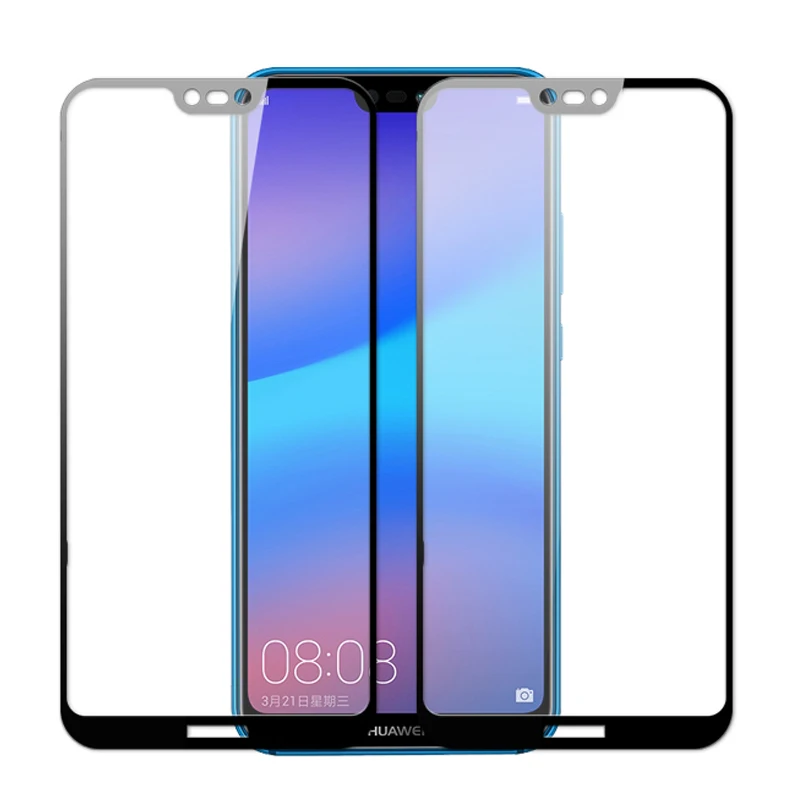 Для huawei P20 облегченное закаленное стекло MOFI P20 Защитное стекло для экрана huawei P20 pro Полное покрытие стекло P20plus закаленное стекло 2.5D