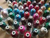 100 brand new polyester embroidery thread 1000m with 112 colors free shipping