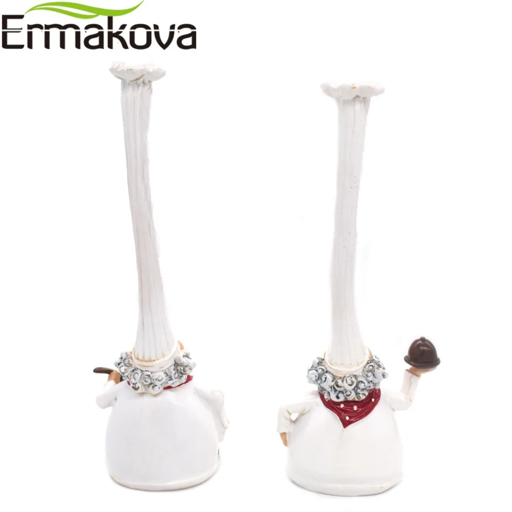 ERMAKOVA 2 шт./компл. фигурка кухонного шеф повара из смолы торт пекарня миниатюрная