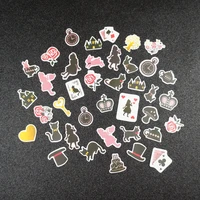 34pcs mini fairy tale alice story design sticker as gift tag christmas gift decoration scrapbooking diy sticker