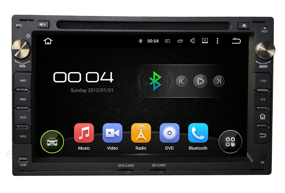 7 &quotавтомобильный DVD на основе Android с GPS WIFI аудио Радио стерео мультимедиа для VW