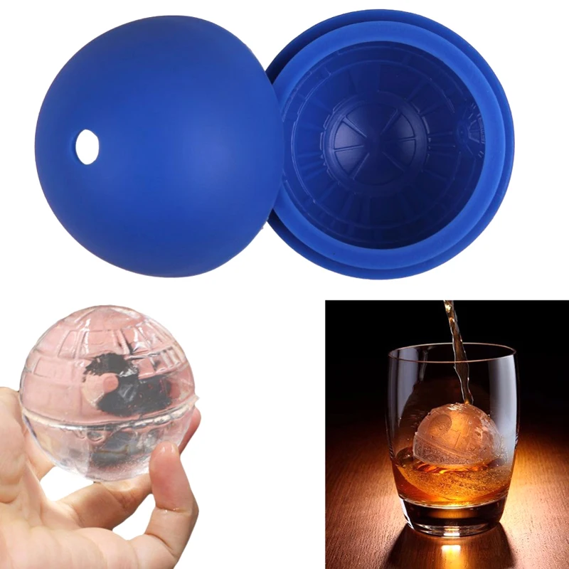 Форма для шарика льда силиконовая форма кубика с большой звездой виски вина