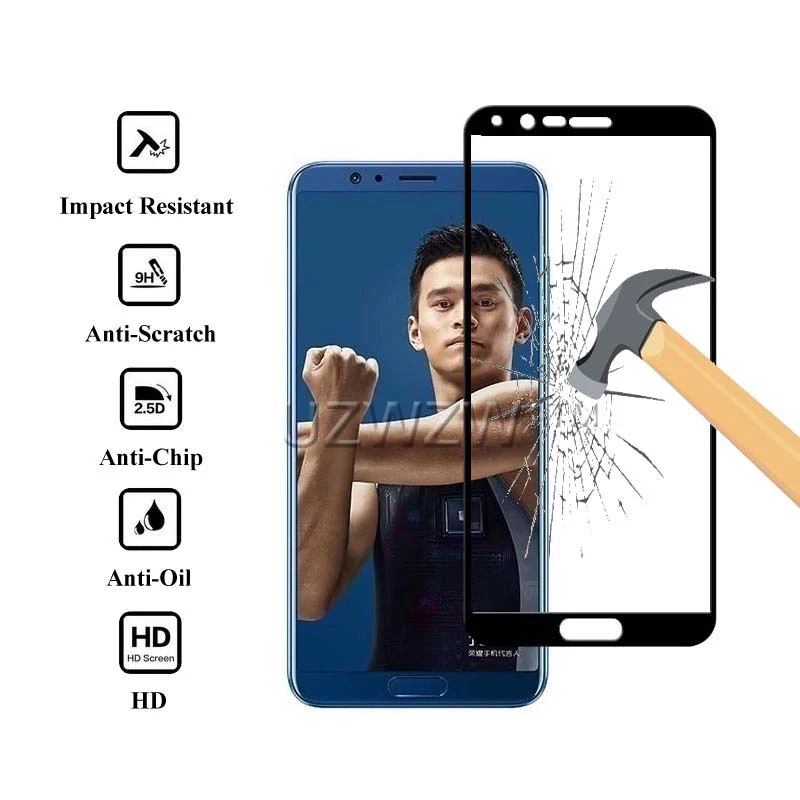 2 шт для huawei Honor View 10 стекло полное покрытие закаленное стекло для huawei Honor View 10 V10 защита экрана защитное стекло