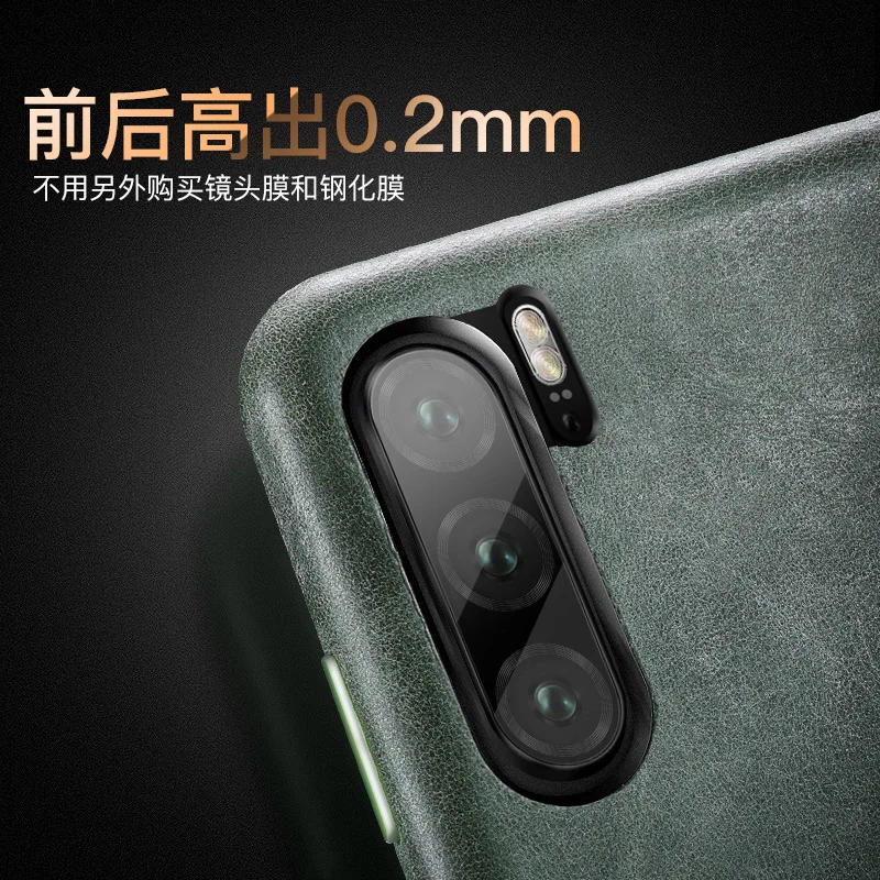 Новинка для huawei P30 модная дамская задняя крышка из натуральной телячьей кожи чехол для телефона для huawei P30 Pro