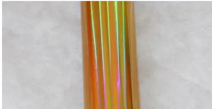 laser gold Голографическая фольга горячего тиснения для бумаги или пластика красочные 80 мм x 120 м тепло тиснения фольги бумага - Цвет: laser gold