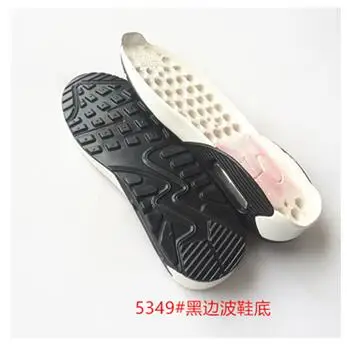 Male wave sole sports soles air cushion soles cushions shockproof soles casual wear soles replace worn soles - Цвет: Золотой