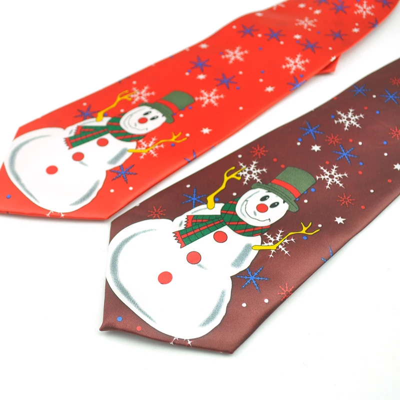 Mens Ties Happy New Year Neckties 4 Inch Wide "Christmas/X-MAS"Design Woven Classic Party gift Gravata Shirts Cravat 2020 |