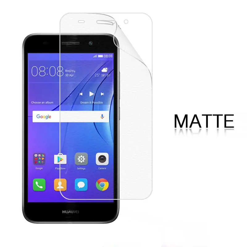 Антибликовая матовая пленка для Huawei Y3 2017 5 в CRO-L02 CRO-L03 CRO-L22 CRO-L23 HD прозрачная