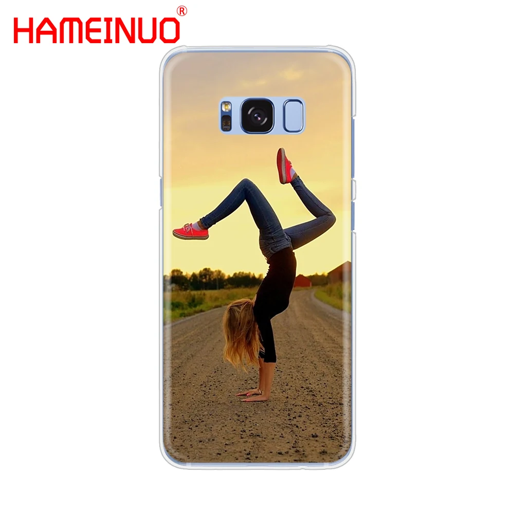 HAMEINUO чехол для сотового телефона с гимнастическим силуэтом Samsung Galaxy S9 S7 edge PLUS S8 S6 S5