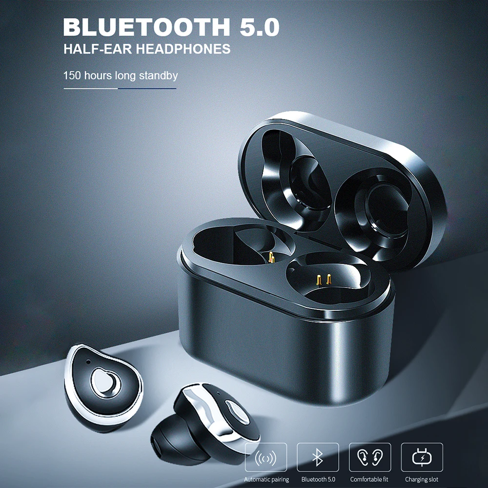Bluetooth наушники 5 0 TWS мини стерео SE6 HiFi Беспроводные спортивные для смартфонов