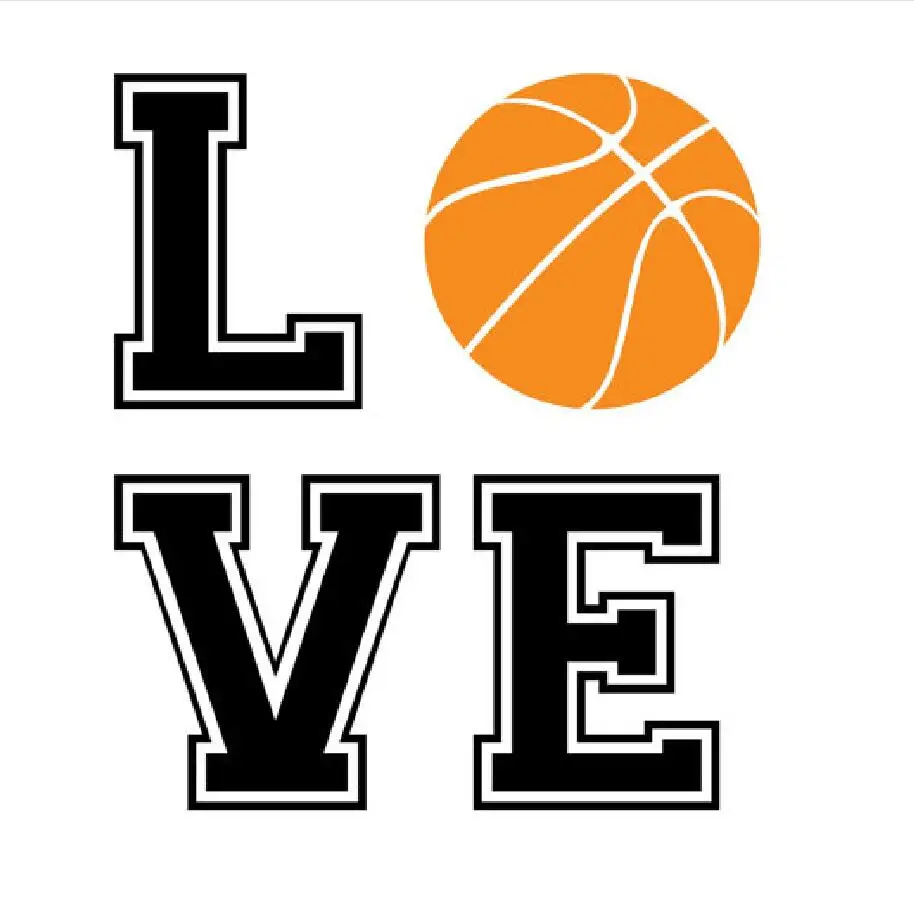 YOYOYU Наклейка на стену любовь баскетбольный домашний декор дизайн искусство ПВХ Удаленная комната постер роспись Спорт Спальня Декор J057