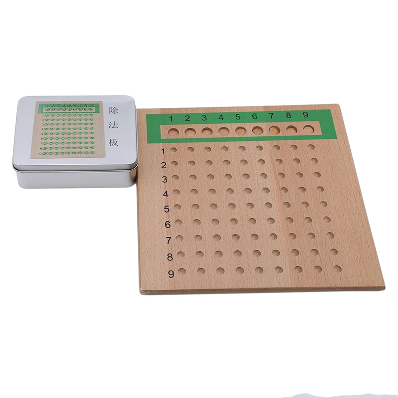 Полный Деревянный Монтессори математика учебный материал расчетная доска мини