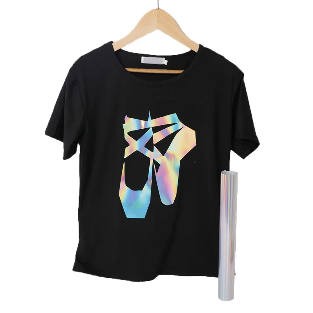 SUNICE голографическая цветная теплопередача виниловая пленка Железная на