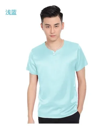 Рисунок 4 - Мужская шелковая футболка с короткими рукавами