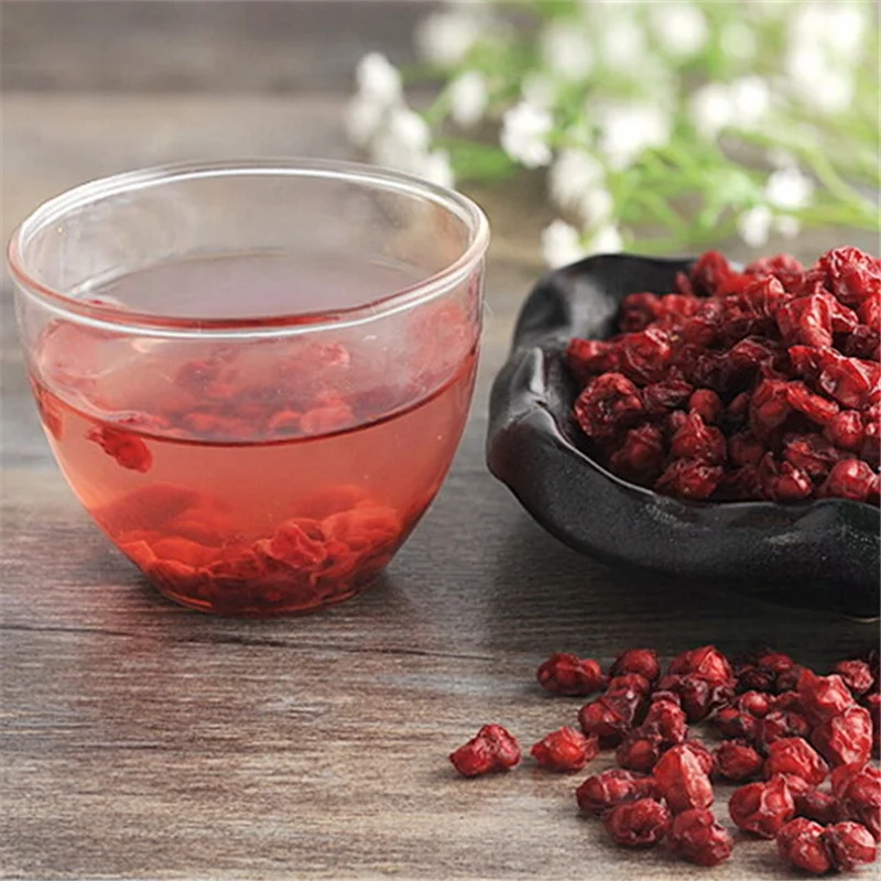 Премиум органические Schisandra сушеные ягоды Wu Wei Zi тоник Пять вкусов фруктов