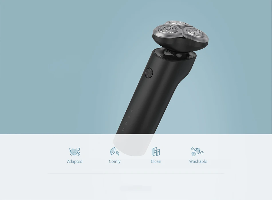 (Корабль из Москвы) Xiaomi Mijia электробритва 3 плавающей бритвенной головки IPX7