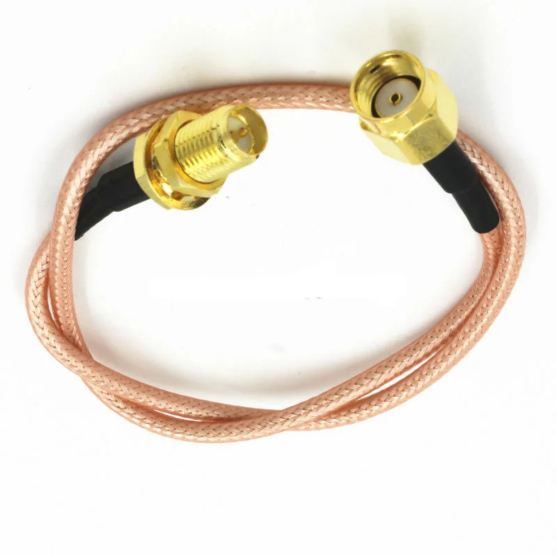 Кабель удлинитель с разъемом штырь 1 м 100 см|rp-sma female|rp-sma rp-smarp-sma to sma |