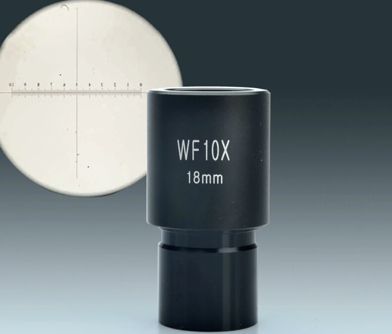 Widefield 10x окуляр с сеткой для составного биологического микроскопа|microscope eyepiece|reticle