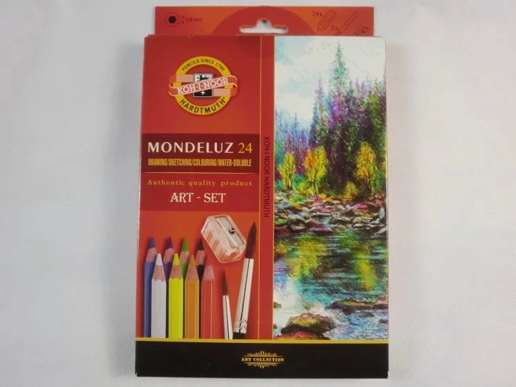 KOH I NOOR акварельные карандаши Mondeluz Aquarell 24 или 36 48 72 цвета|watercolor pencils|koh-i-noor mondeluzmondeluz