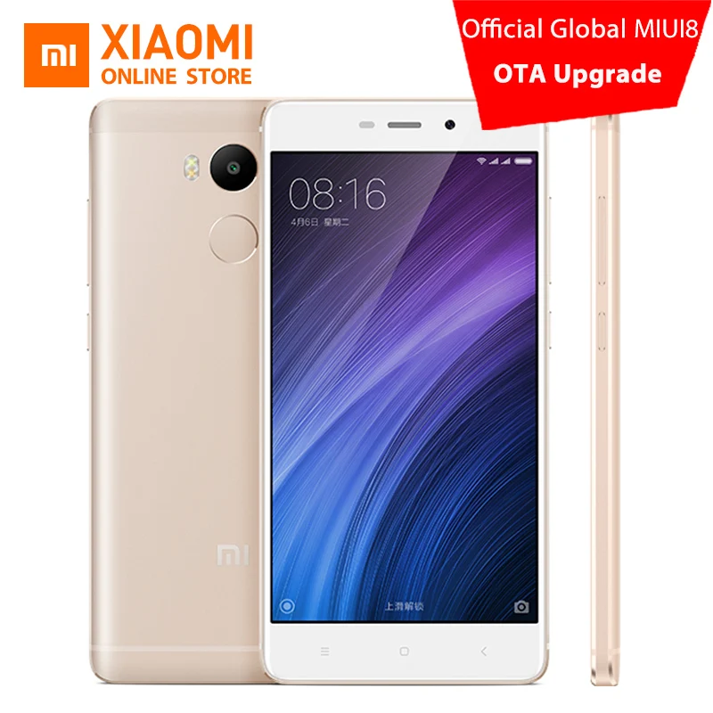 Xiaomi Redmi 4 Pro Prime 3 ГБ Оперативная память 32 Встроенная мобильного телефона Snapdragon 625 Octa