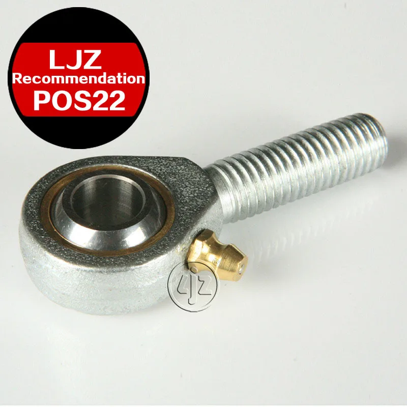 

Lubricant type Rod ends Bearings M22*1.5 Right and Left hand thread 22mm bore 1 Pieces/lot