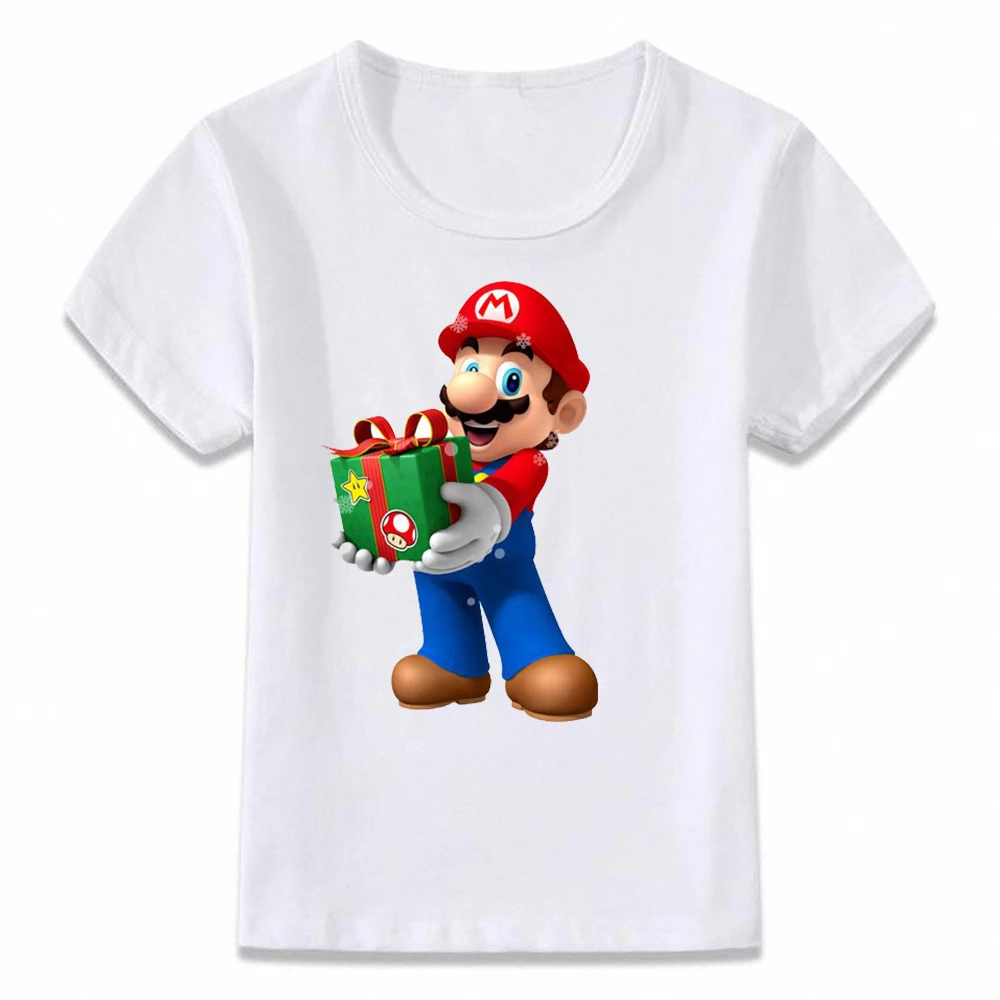 Детская одежда футболка с надписью dabing Mario Odyssey Dab забавная игровая геймерская