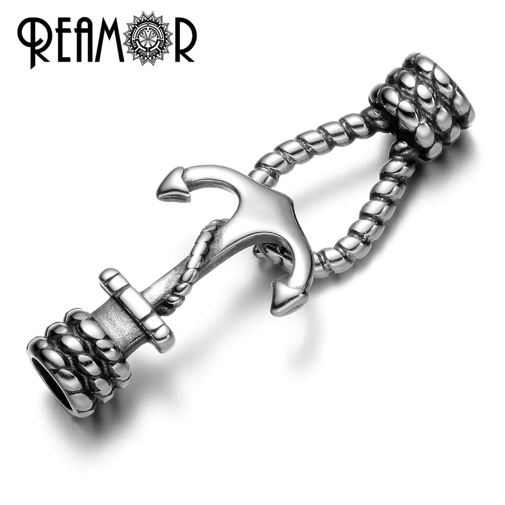 Подвеска якорь из нержавеющей стали 316l 17 21 см|anchor charm bracelet|charm braceletwomen bracelet |