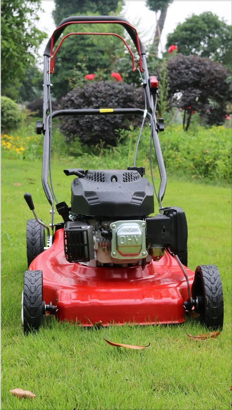 

18/20inch 5.5/6HP 4-stroke gasoline mower Rear grass lawn mower,Lawn trimme,portable collapsible / for large villas, park,garden