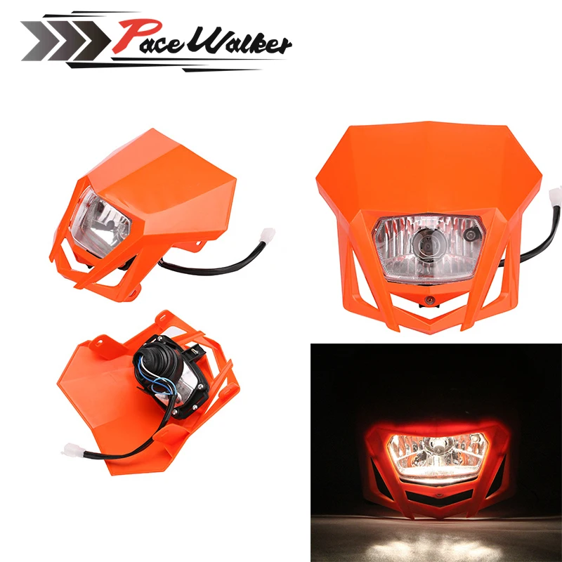 Motorcycle Headlight Fairing Headlamp For KTM 250 150 SX XC MX EXC Supermoto Enduro|motorcycle headlight|motorcycle headlight fairingfor ktm |