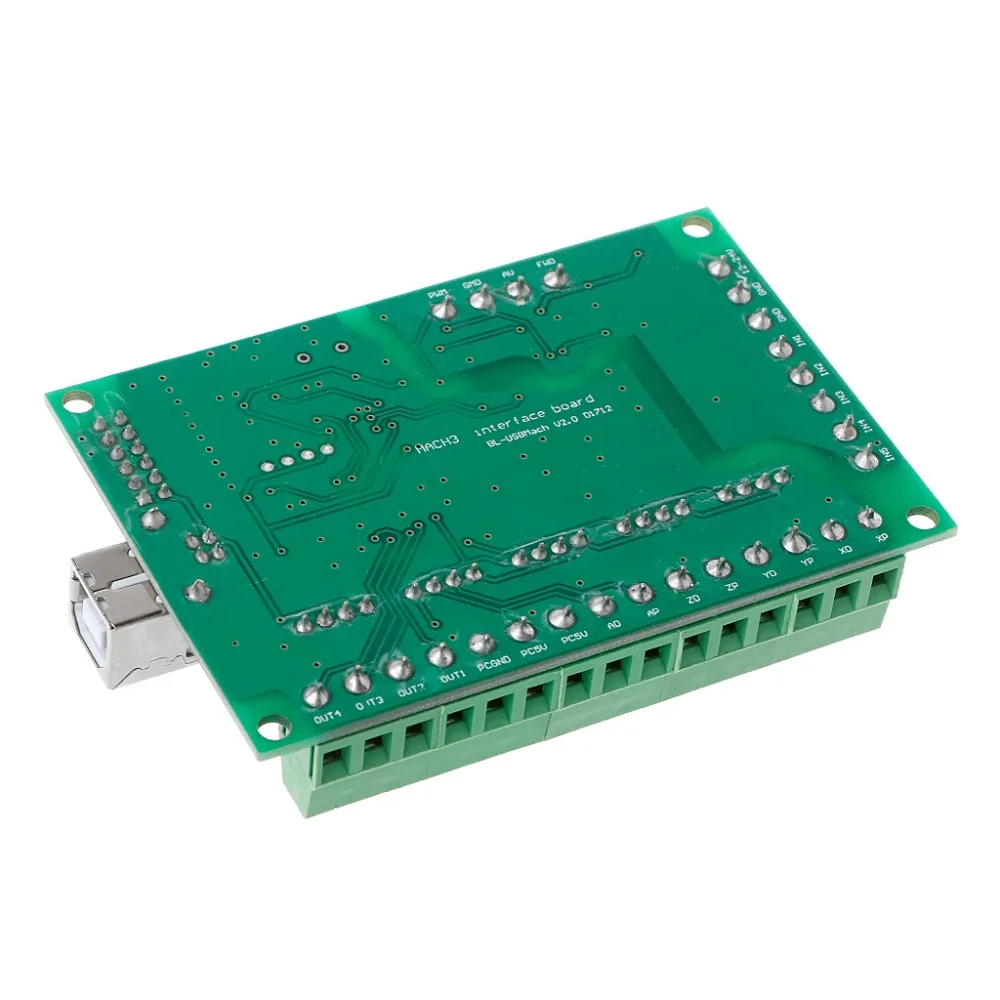 ЧПУ USB MACH3 100 кГц коммутационная плата 5 Ось Интерфейс драйвер контроллер
