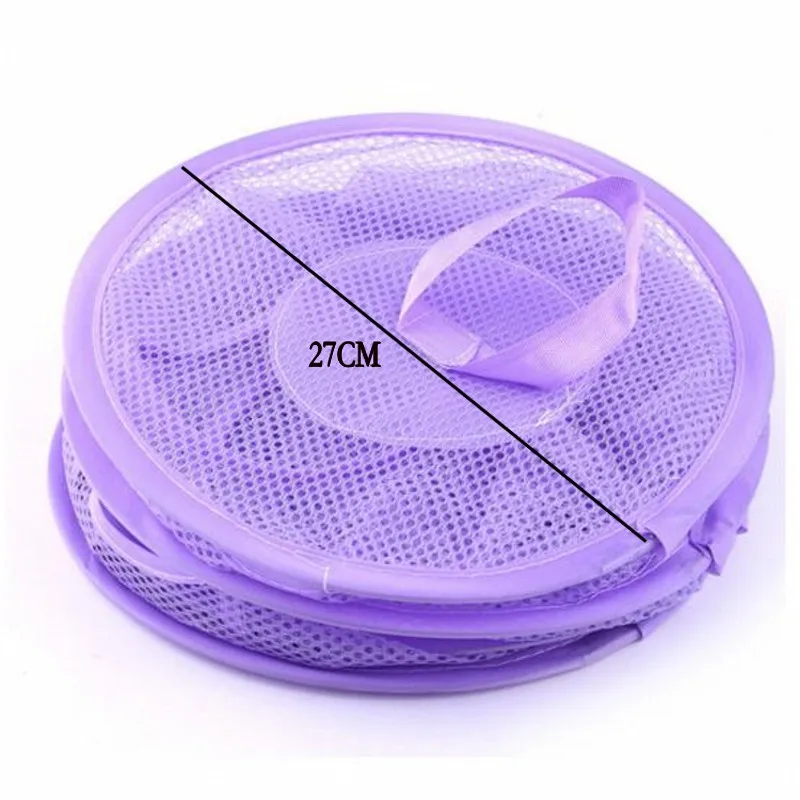 Hanging Storage Bag Bra Socks Windproof Folding Multi-Layer Drying Rack Mesh Balcony Clothes Net | Дом и сад