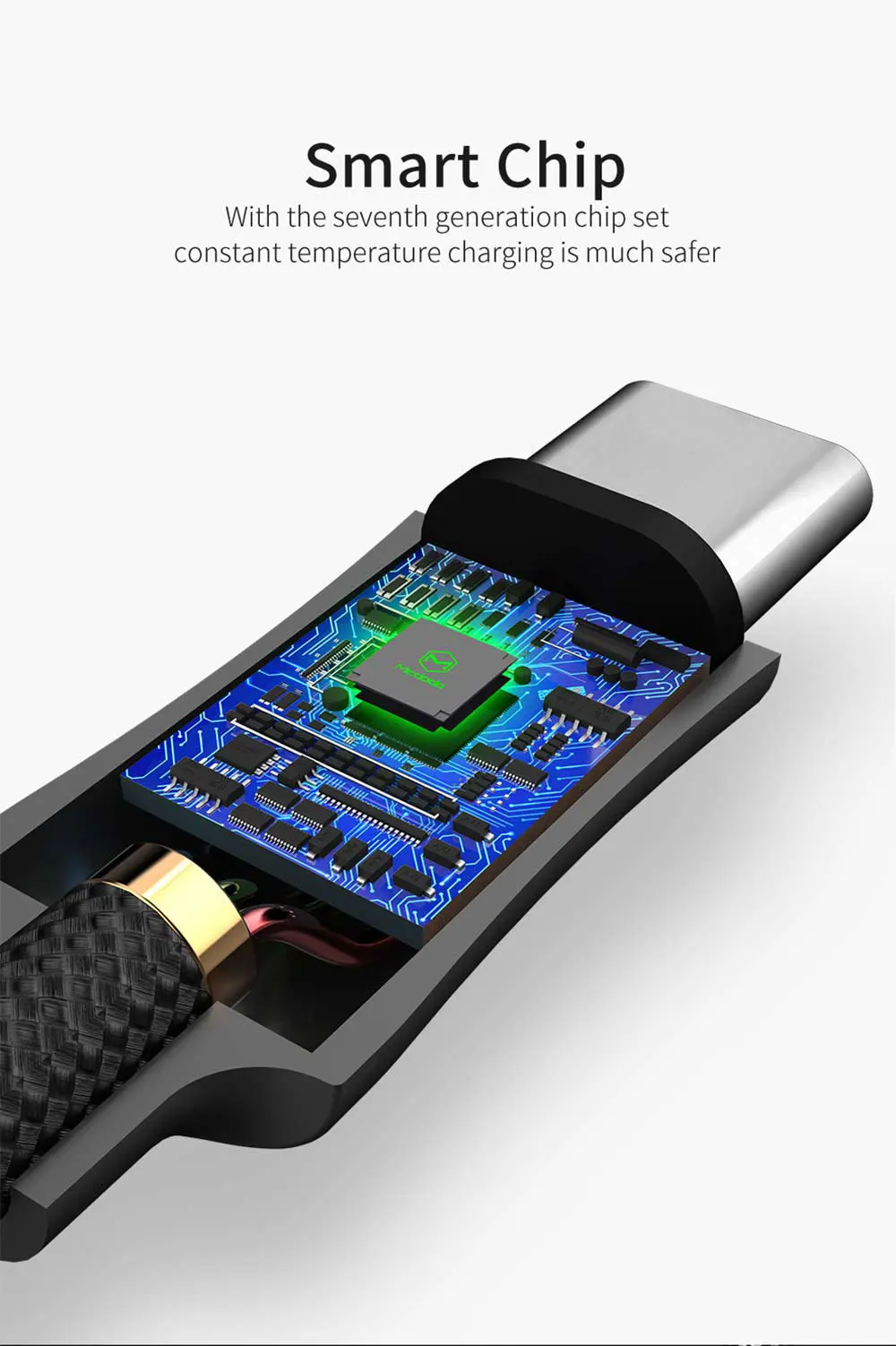 Mcdodo usb type-C кабель 2A для Oneplus huawei mate 20 Pro USB кабель QC 3,0 Быстрая зарядка USB-C кабель для передачи данных для samsung S9 S8 Plus