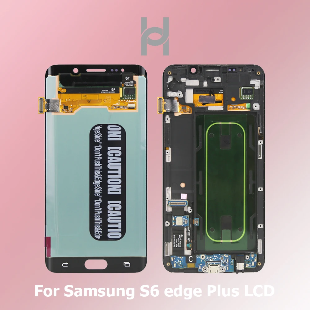 Supre Amoled Оригинальный ЖК дисплей для samsung Galaxy S6 Edge Plus G928 G928F сенсорный экран