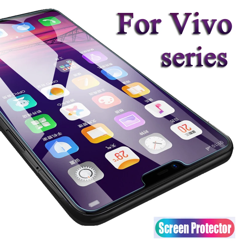 ДЛЯ vivo y81 стекло для v9 закаленное nex s Ness Защитная пленка экрана 9v y 81 защита 2.5d