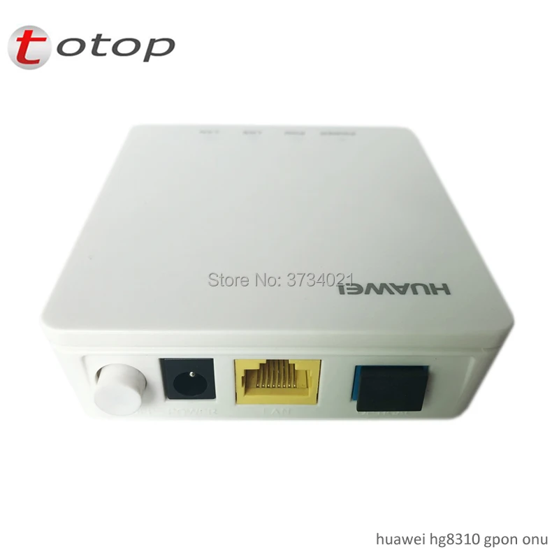 40 шт. Secondhand 99% Новый с адаптером питания и коробкой huawei hg8310m 1GE GPON ONT FTTH fiberhome onu модем