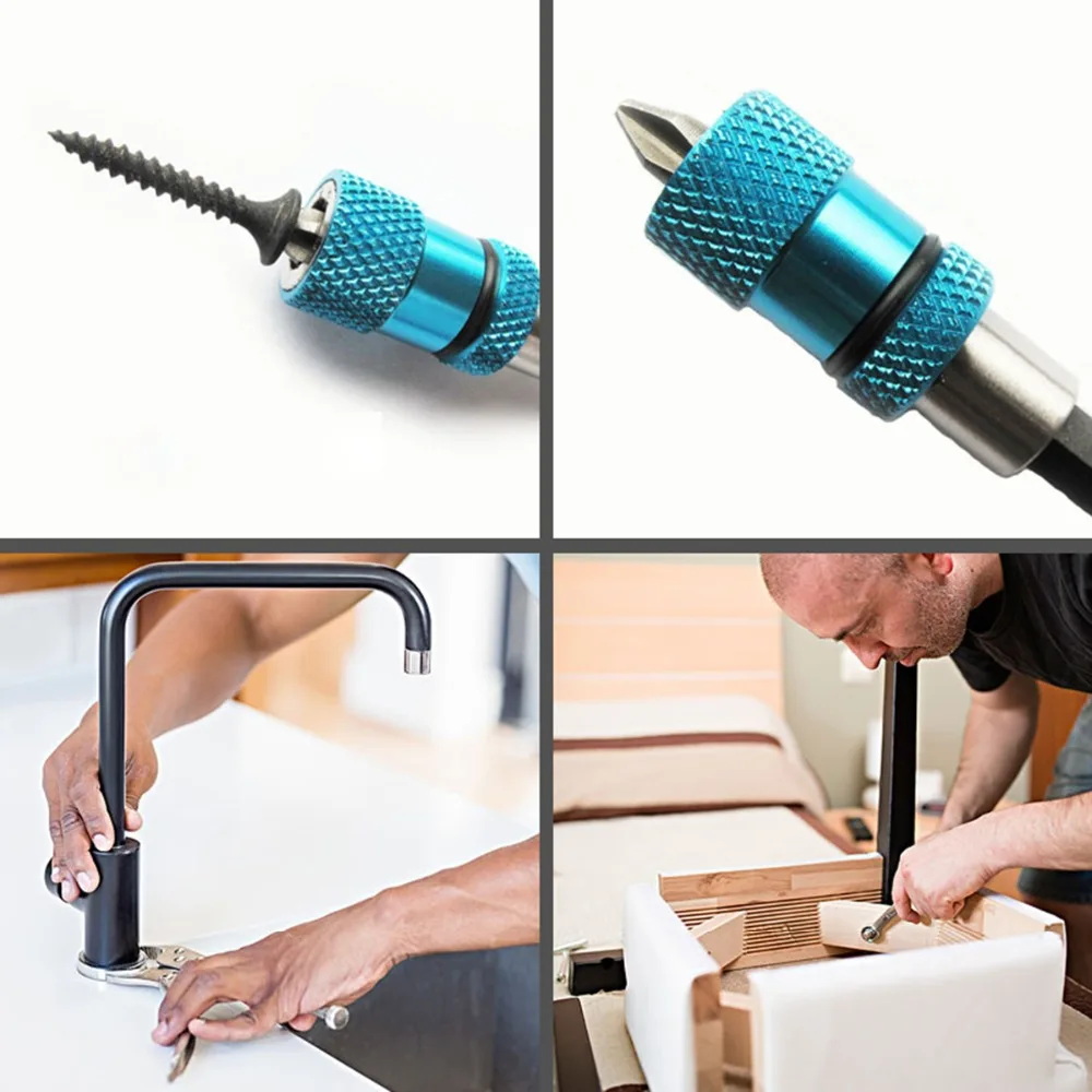 Магнитный держатель бит с шестигранным хвостовиком 1/4 &quot60 мм шестигранный
