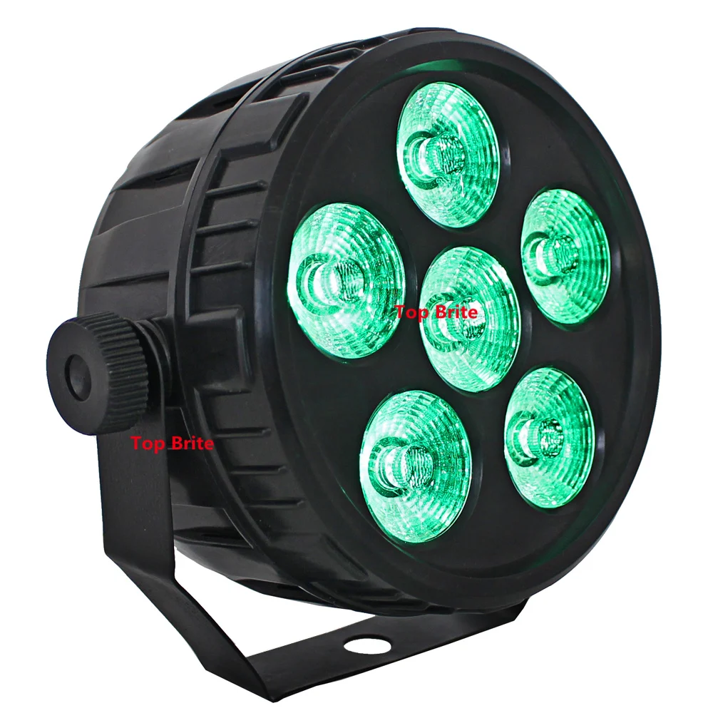 2 единицы DJ Needle Disco DMX лампа LED Par свет 6X6W RGBW Четырехцветные домашние Вечерние огни